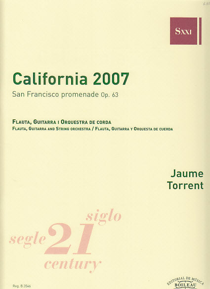 Torrent, California 2007 (Fl,Guit,Str) (Boileau)