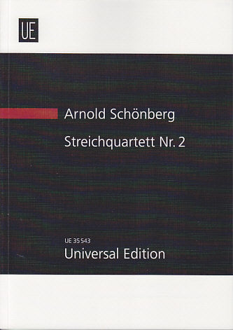 Schonberg, String Quartet No. 2 op. 10 (Universal)