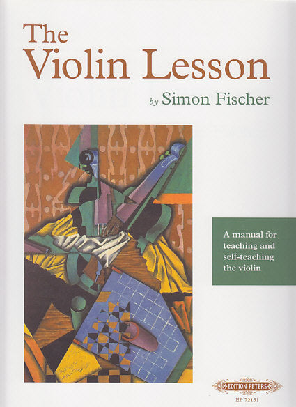 Fischer, Violin Lesson: A manual (Peters)
