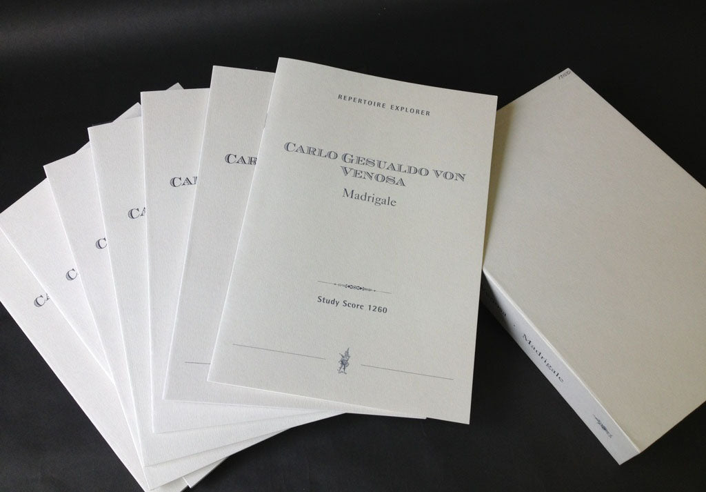 Gesualdo, Madrigals (6-volume Set) (Hoflich)