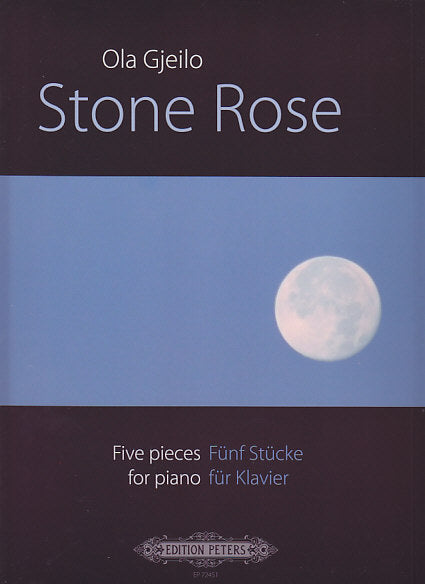 Gjeilo, Stone Rose: 5 Pieces for piano (Peters)