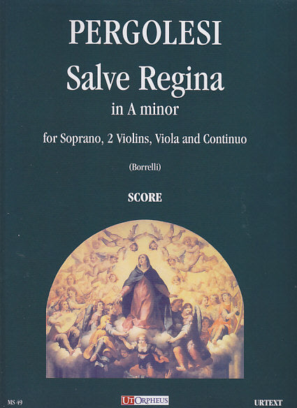 Pergolesi, Salve regina in a (Score) (Ut Orpheus)