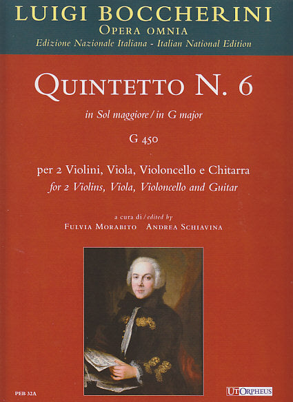 Boccherini, Quintet G 450 in G (Score) (Ut Orpheus)