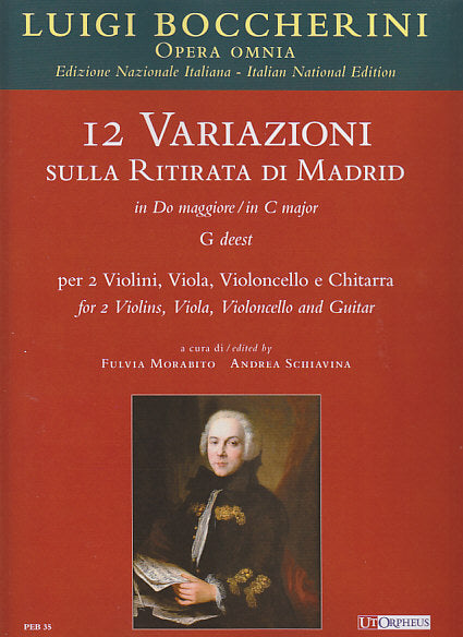 Boccherini, Variazioni sulla Ritirata... (Ut Orpheus)
