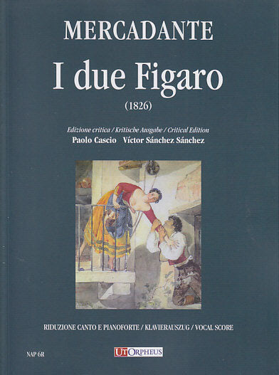 Mercadante, Due Figaro (Vocal Score) (Ut Orpheus)