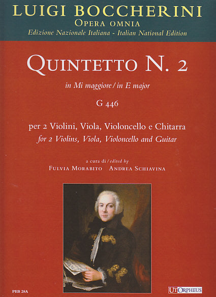 Boccherini, Quintet G 446 in E (Score) (Ut Orpheus)