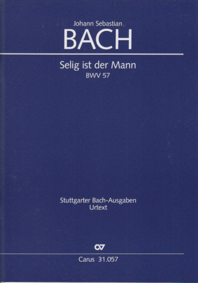 Bach, Kantate BWV 57 Full Score (Carus)