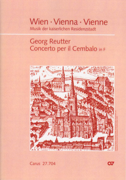 Reutter, Concerto in F (Score,Parts) (Carus)