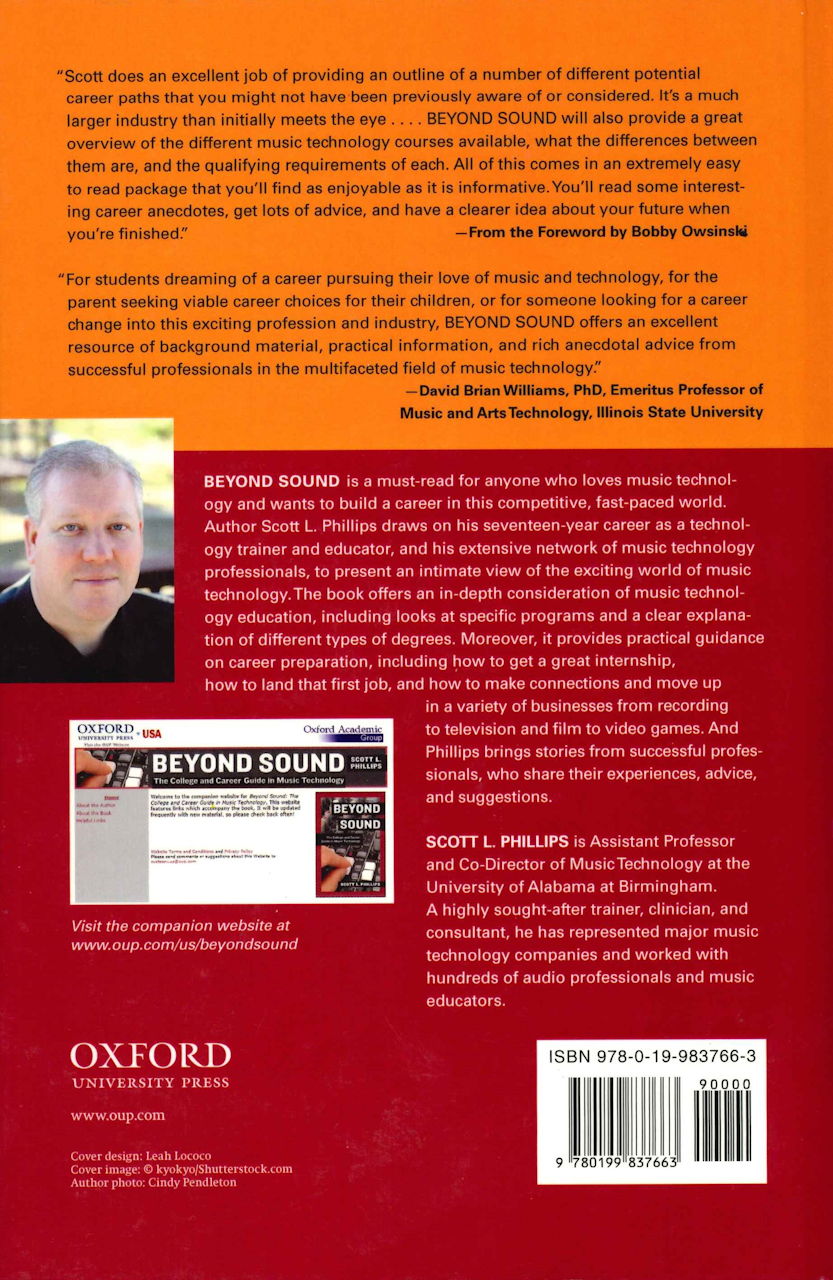 Phillips, Beyond Sound (hard) (Oxford University Press)