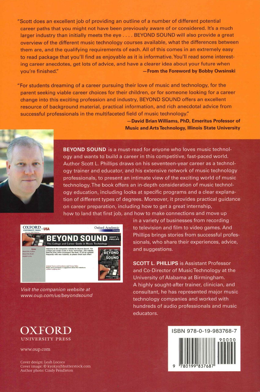 Phillips, Beyond Sound (pap) (Oxford University Press)