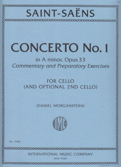 Saint-Saens, Concerto: Exercises+ 2.Vc (IMC)