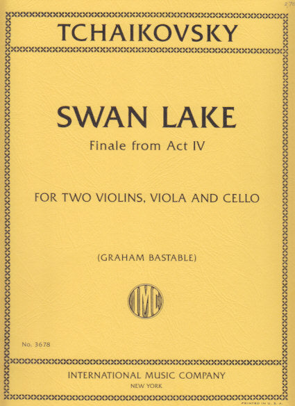 Tchaikovsky, Swan Lake Finale (Quartet) (IMC)