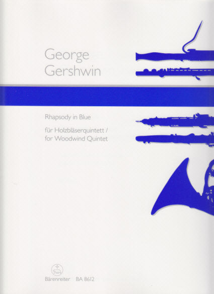 Gershwin, Rhapsody in Blue (Quintet) (Barenreiter)