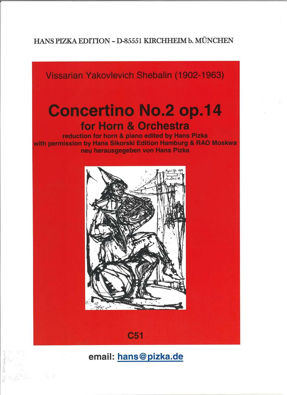 Shebalin, Concertino op. 14/2 (Pizka)