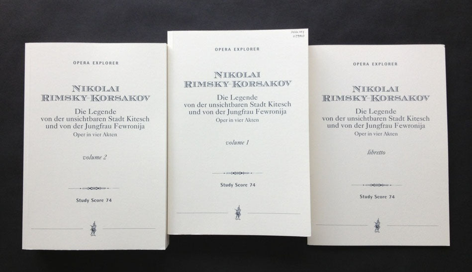 Rimsky-Korsakov, Kitesch (3-volume Set) (Hoflich)