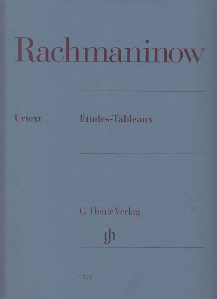 Rachmaninoff, Etudes-tableaux op. 33, 39 (Henle)