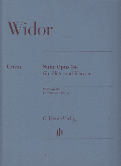 Widor, Suite op. 34 (Heinemann) (Henle)