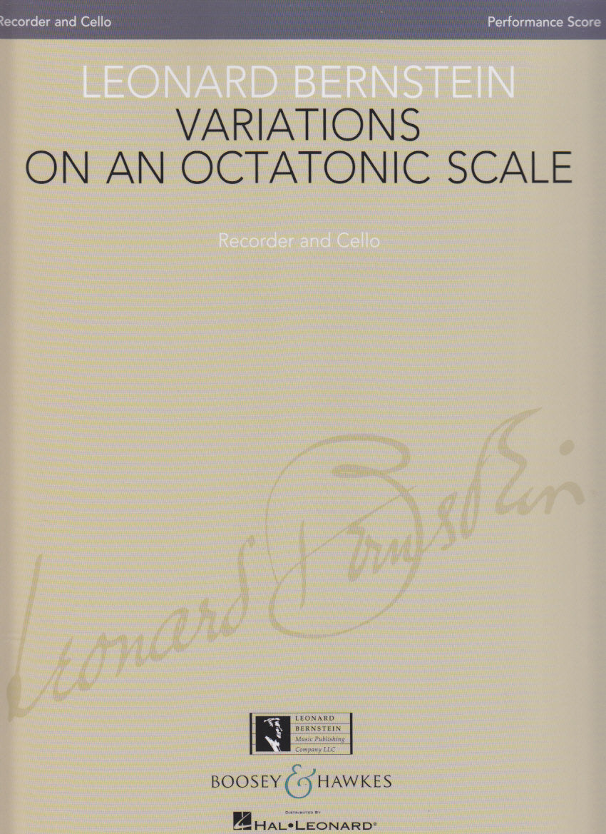 Bernstein, Var. on an Octatonic Rec,Vc (Boosey)