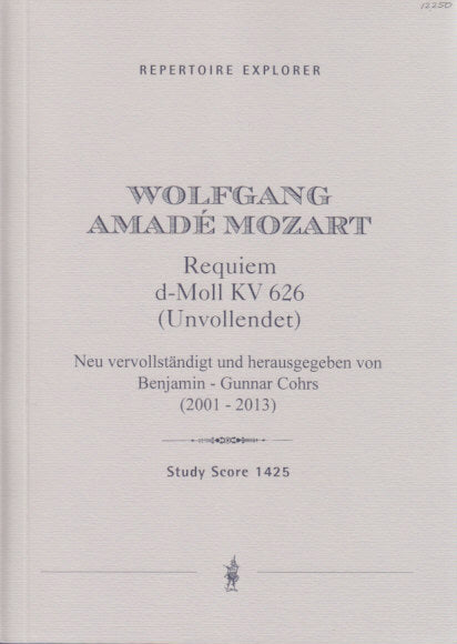 Mozart, Requiem KV 626 (Cohrs) (Hoflich)