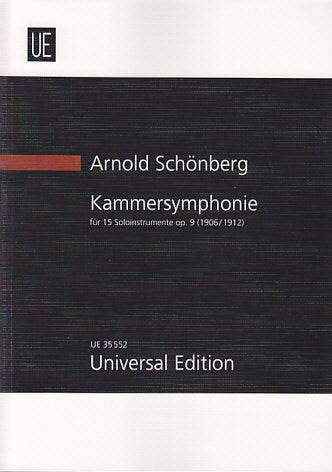 Schonberg, Kammersymphonie Nr. 1 op. 9 (Universal)