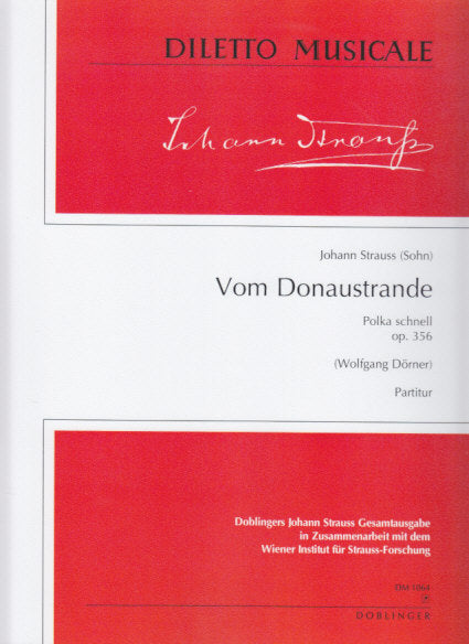 Strauss,J., Vom Donaustrande: Score (Doblinger)