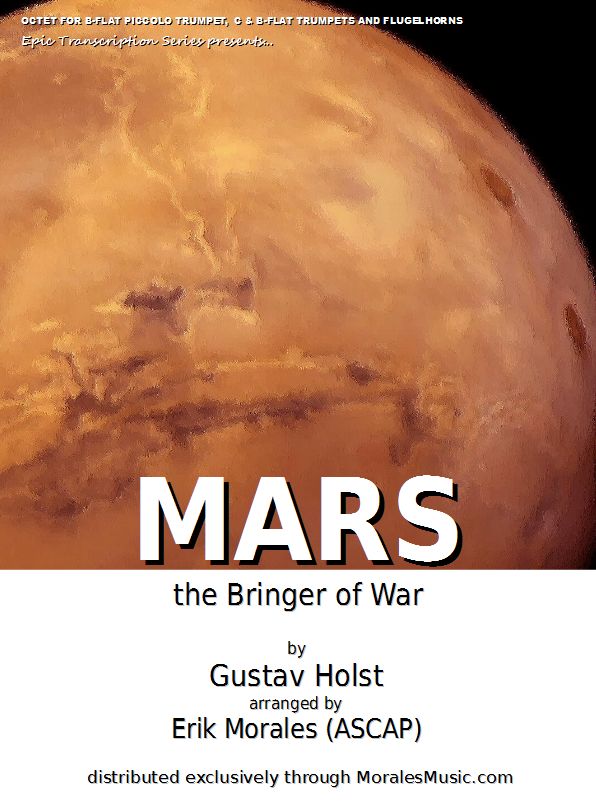 Holst, Mars (PicTrp,5Trp,2Flugel) (Morales Music)