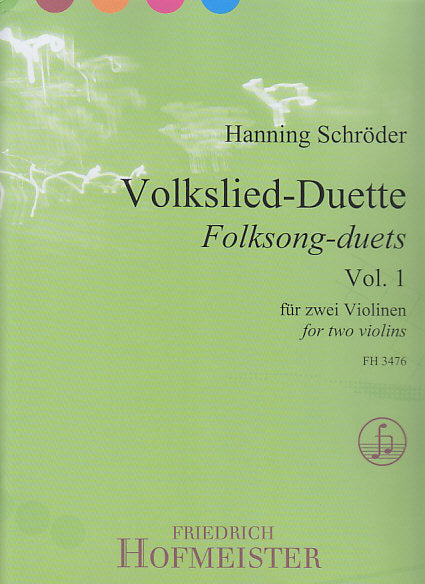 Schroder, Volkslied-Duette Vol. 1 (Hofmeister)
