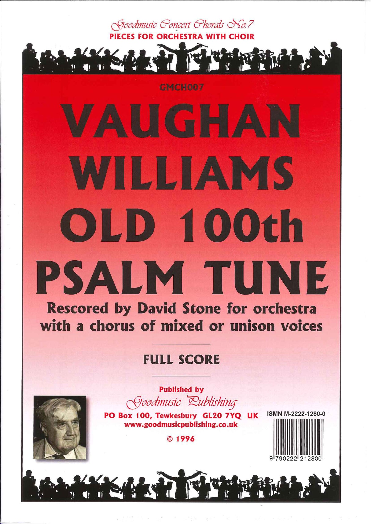 Vaughan Williams, Old 100th Psalm Score (Goodmusic Pub.)