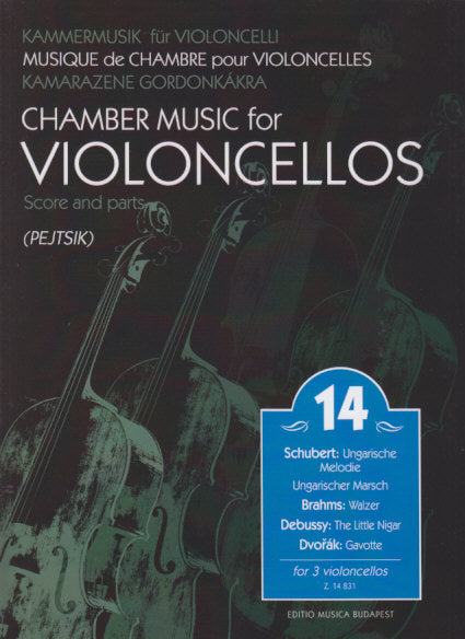 Chamber Music for Violoncellos 14 (3Vc) (Editio Musica Budapest)