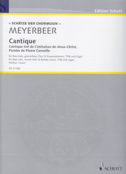 Meyerbeer, Cantique (Schott)