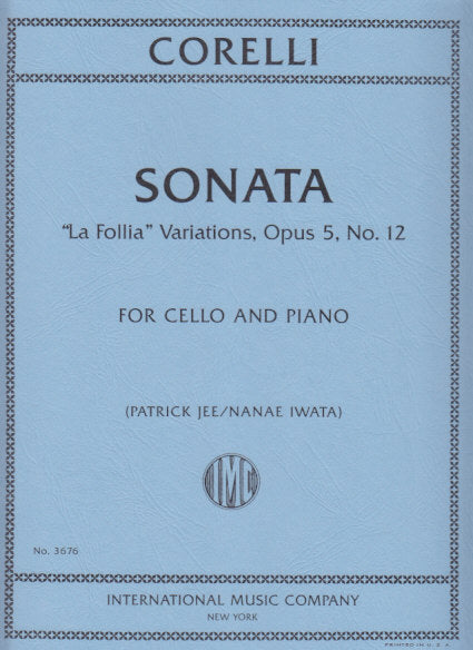 Corelli, Sonata op. 5/12 'La Follia' (IMC)