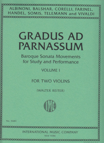 Gradus ad Parnassum 1 (2Vn) (IMC)