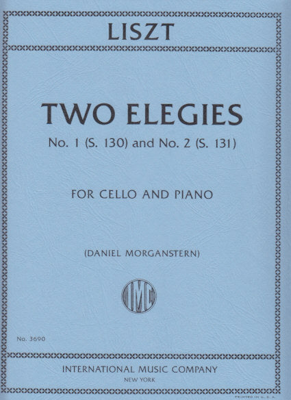 Liszt, 2 Elegies S 130, 131 (IMC)