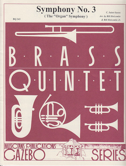 Saint-Saens, Symphony No. 3 'Organ' (Musicians Publications)