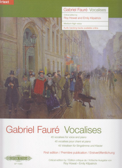 Faure, Vocalises. First Edition (Peters)