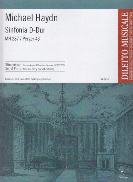 Haydn,M., Sinfonia MH 287, P 43 Parts (Doblinger)