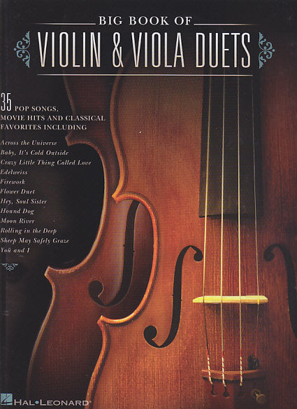Big Book of Violin & Viola Duets (Hal Leonard)