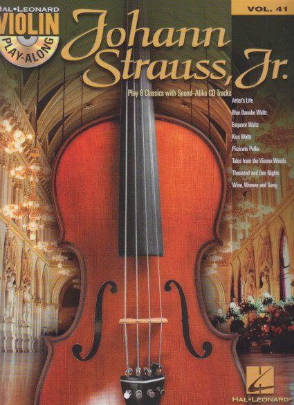 Strauss,J., Violin Play-Along (Hal Leonard)