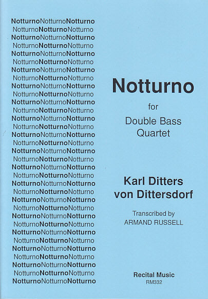 Dittersdorf, Notturno (Recital Music)