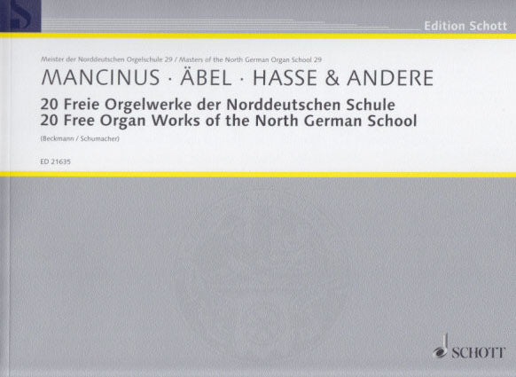 20 Freie Orgelwerke (MdNO 29) (Schott)