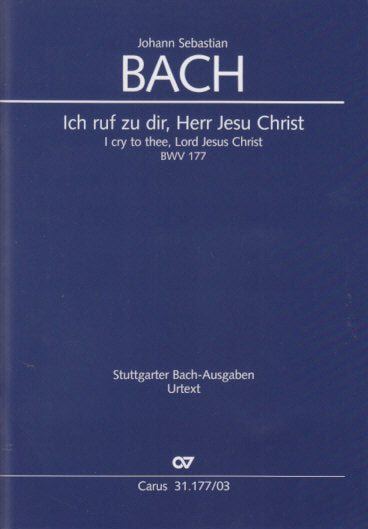 Bach, Kantate BWV 177 Vocal Score (Carus)