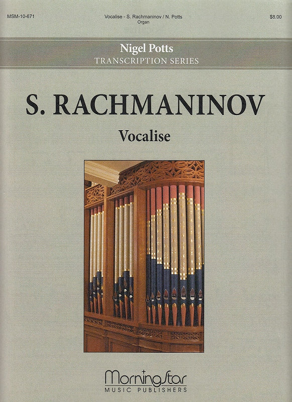 Rachmaninoff, Vocalise (MorningStar Music)