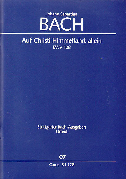 Bach, Kantate BWV 128 Full Score (Carus)