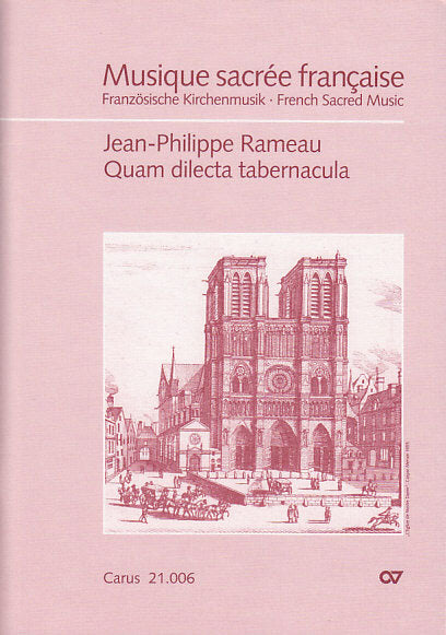 Rameau, Quam dilecta tabermacula (Carus)