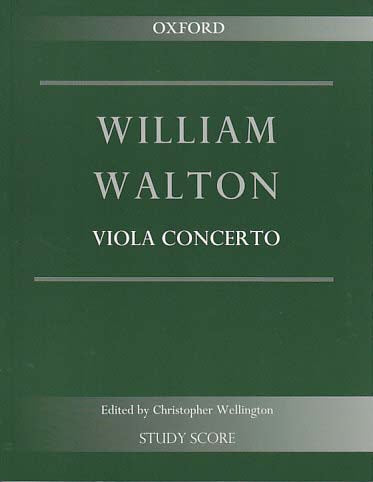 Walton, Concerto for Viola (Oxford University Press)