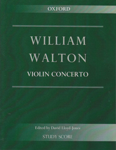 Walton, Concerto for Violin (Oxford University Press)