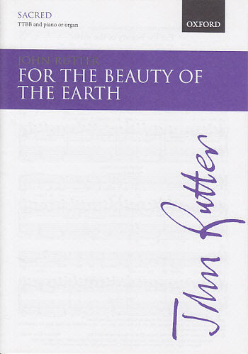 Rutter, For the Beauty of the Earth (Oxford University Press)