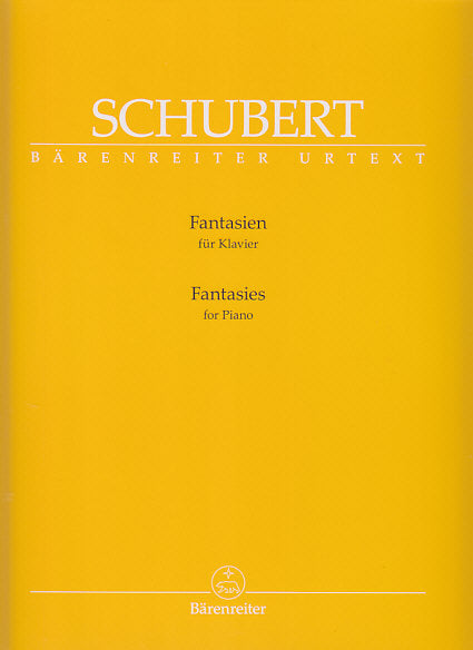 Schubert, Fantasies D 2e, 605a, 760 (Barenreiter)