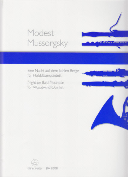 Mussorgsky, Night on Bald Mountain (Qnt) (Barenreiter)
