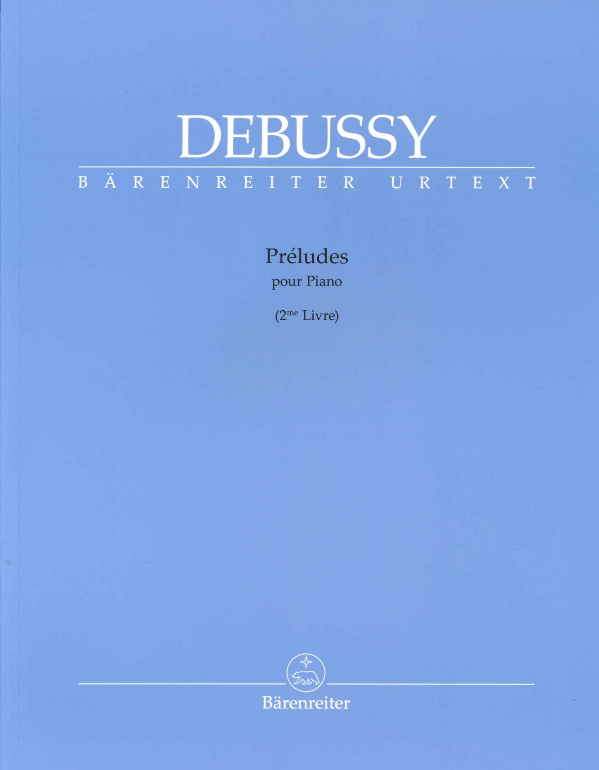 Debussy, Preludes, 2me livre (Barenreiter)